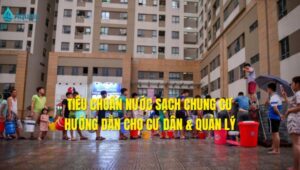 tiêu chuẩn nước sạch chung cư