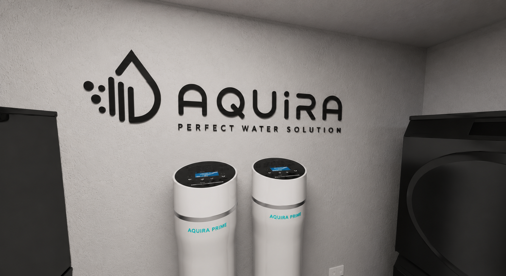 Thiết bị lọc nước Aquira trong công trình